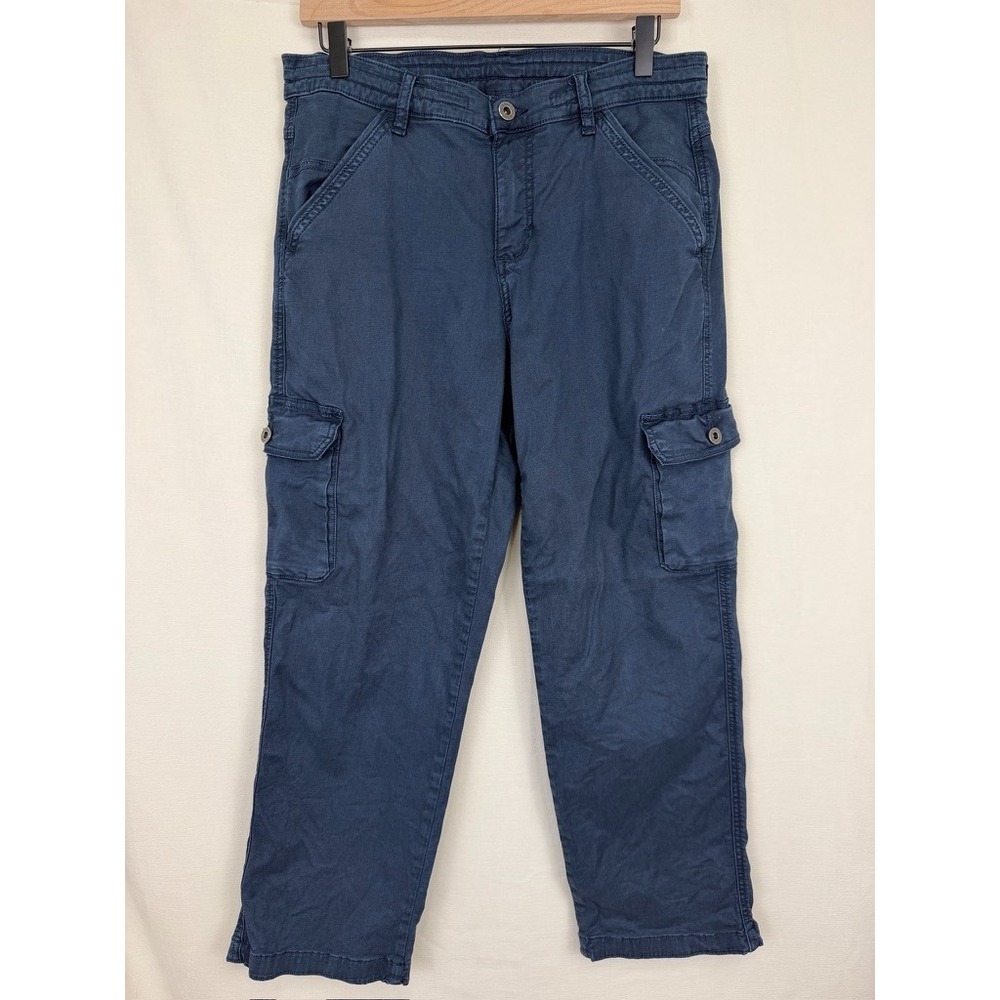 KUHL Kultivatr Cargo Pants Navy Blue Women's Size 8 Reg Style 6412